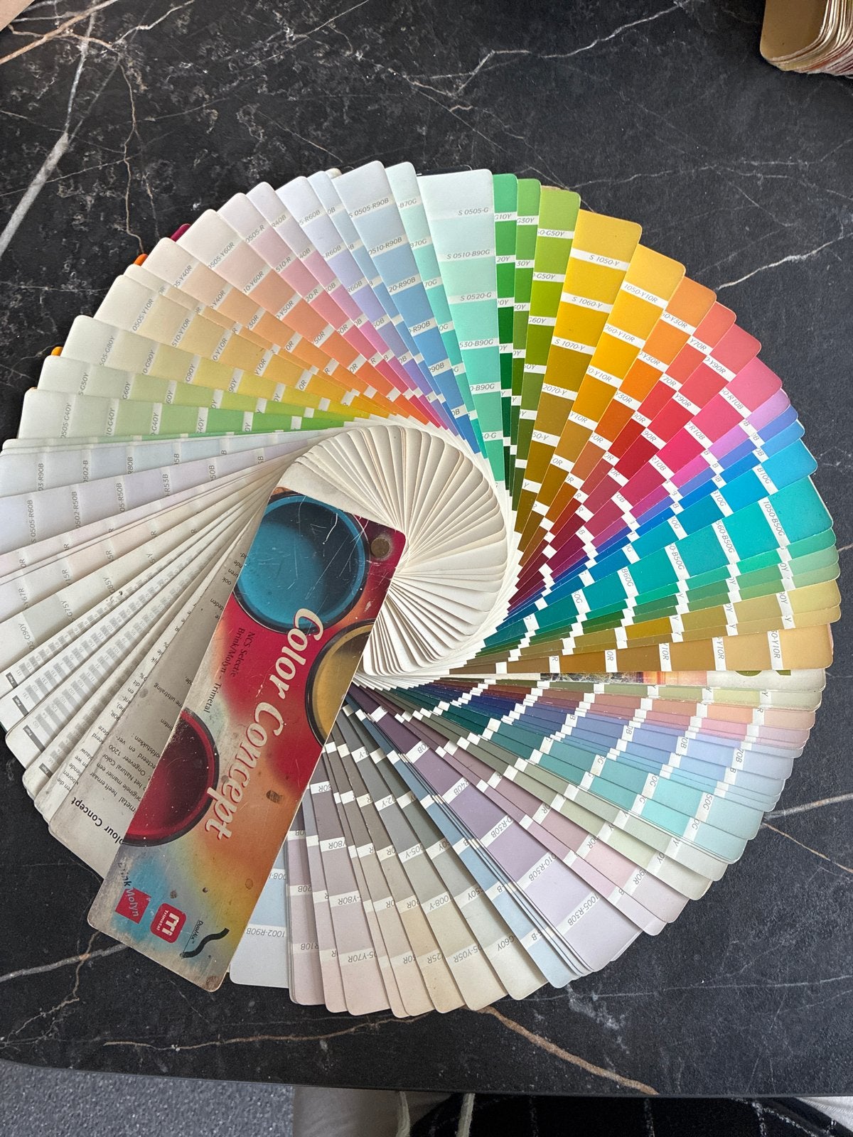 Color Concept Kleurenwaaier - Brink/Molyn Trimetal, Ophalen of Verzenden, Gebruikt, Overige typen