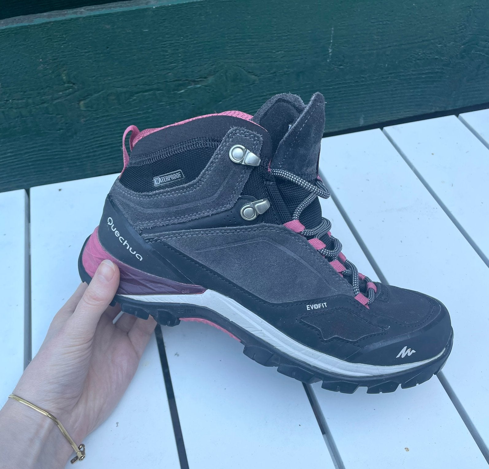 Quechua wandelschoenen (Zo goed als nieuw), Ophalen of Verzenden, Zo goed als nieuw, Schoenen