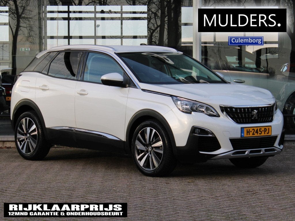 Peugeot 3008 1.2 PT Blue Lease Premium | Automaat | Camera /, 12 maanden, Gebruikt, 1199 cc, Leder en Stof