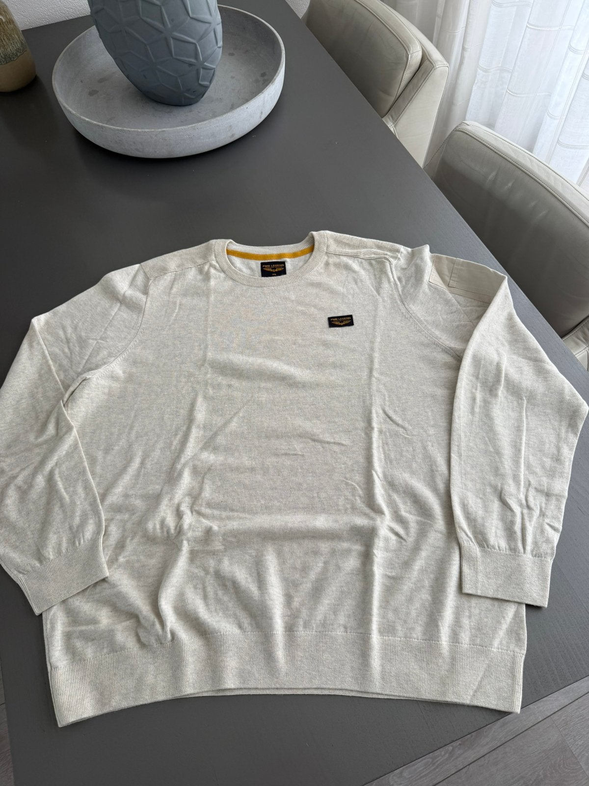 PME legend trui beige creme maat xxxl, Ophalen of Verzenden, Zo goed als nieuw, Overige maten, Beige