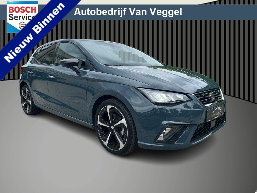 SEAT Ibiza 1.0 TSI FR camera, virtual cockpit, cruise, clima, Auto's, Stof, Gebruikt, 116 pk, Ibiza