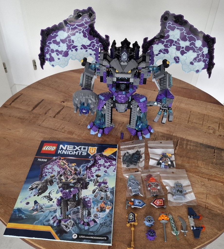 Lego Nexo Knights 70356 Stone Colossus of Ultim. Destruction, Compleet, Overige thema's, Lego, Ophalen of Verzenden