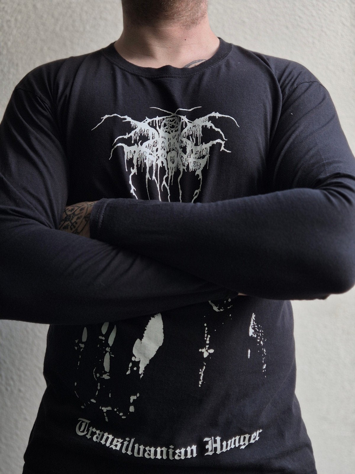 Darkthrone longsleeve, Ophalen of Verzenden, Zo goed als nieuw, Maat 48/50 (M), Zwart