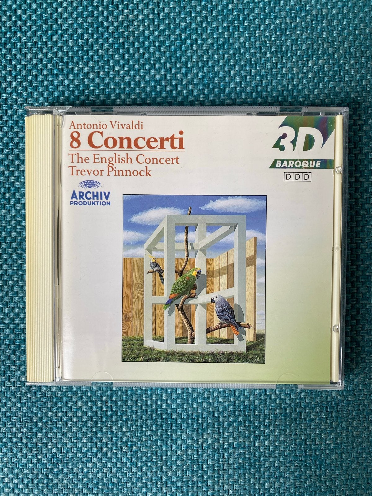 Antonio Vivaldi - 8 Concerti - The English Concert, Ophalen of Verzenden, Barok, Zo goed als nieuw, Orkest of Ballet