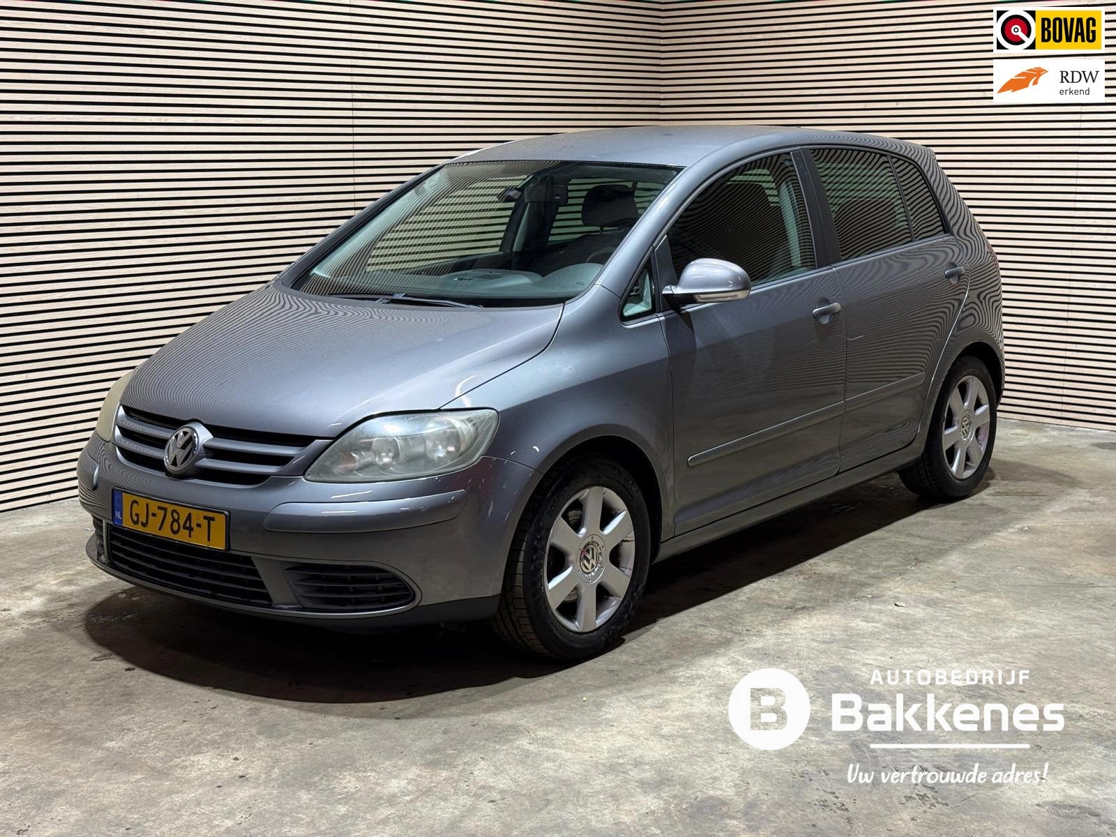 Volkswagen Golf Plus 1.6 FSI Optive 3 | APK 07-2027 | Airco, Stof, Gebruikt, 4 cilinders, 116 pk