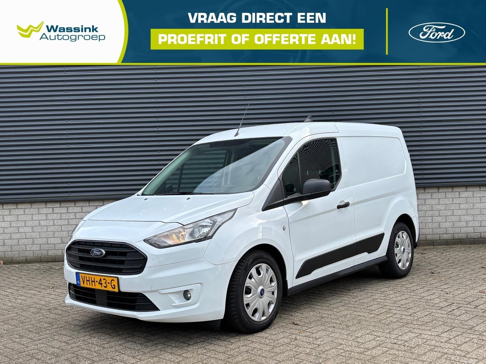 Ford Transit Connect 220 L1 1.5 TDCI 100pk Powershift Automa, Auto's, Bestelauto's, Stof, Gebruikt, Euro 6, 4 cilinders