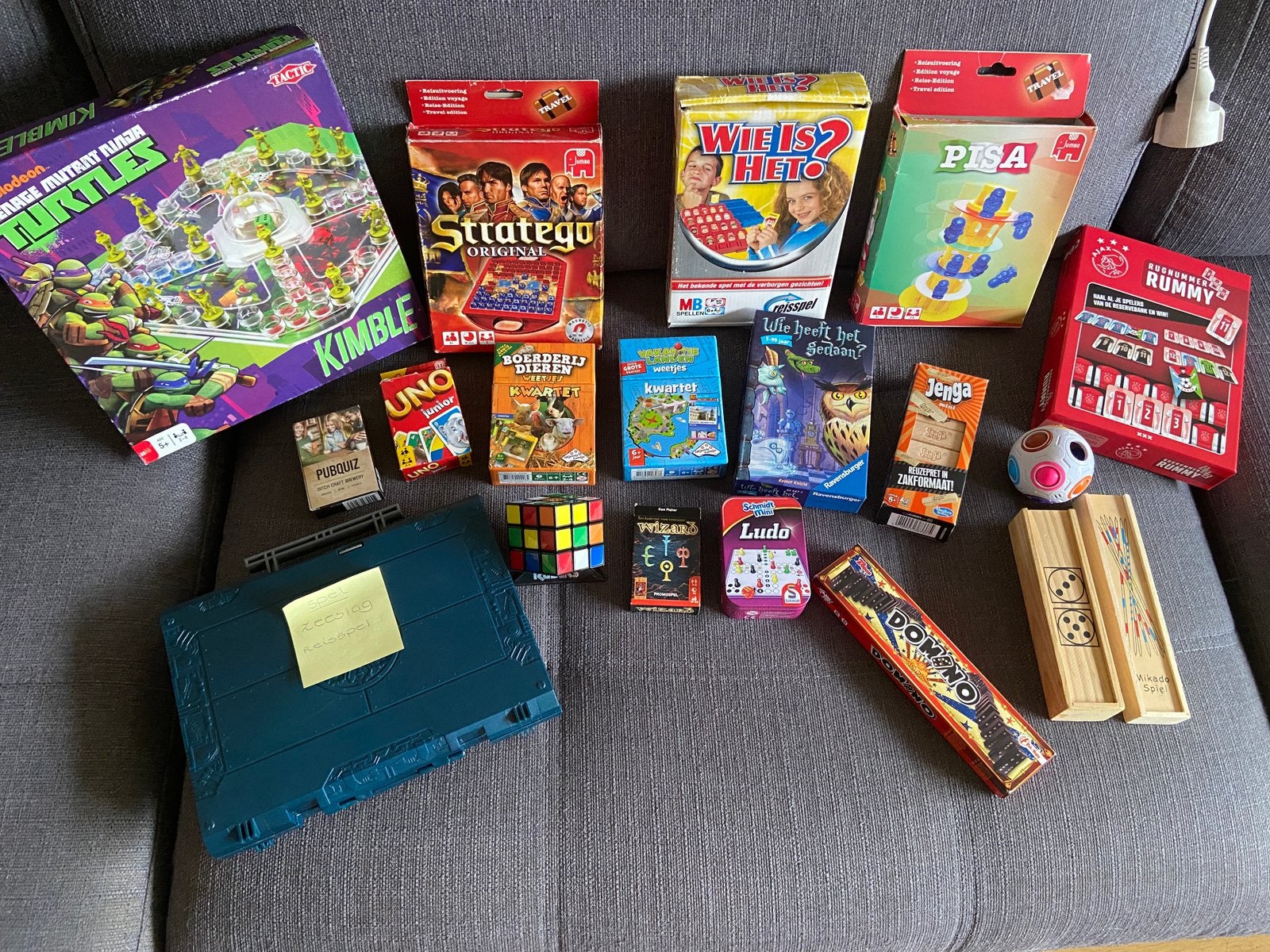 Gezelschapsspellen diversen, Hobby en Vrije tijd, Gezelschapsspellen | Bordspellen, Ophalen of Verzenden, Gebruikt