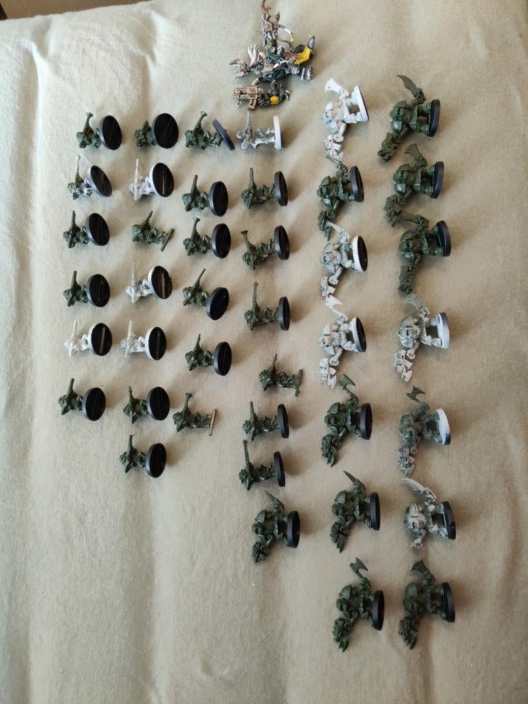 Oude Warhammer 40K Orks - Space Crusade Figuren, Gebruikt, Figuurtje(s), Ophalen of Verzenden, Warhammer 40000