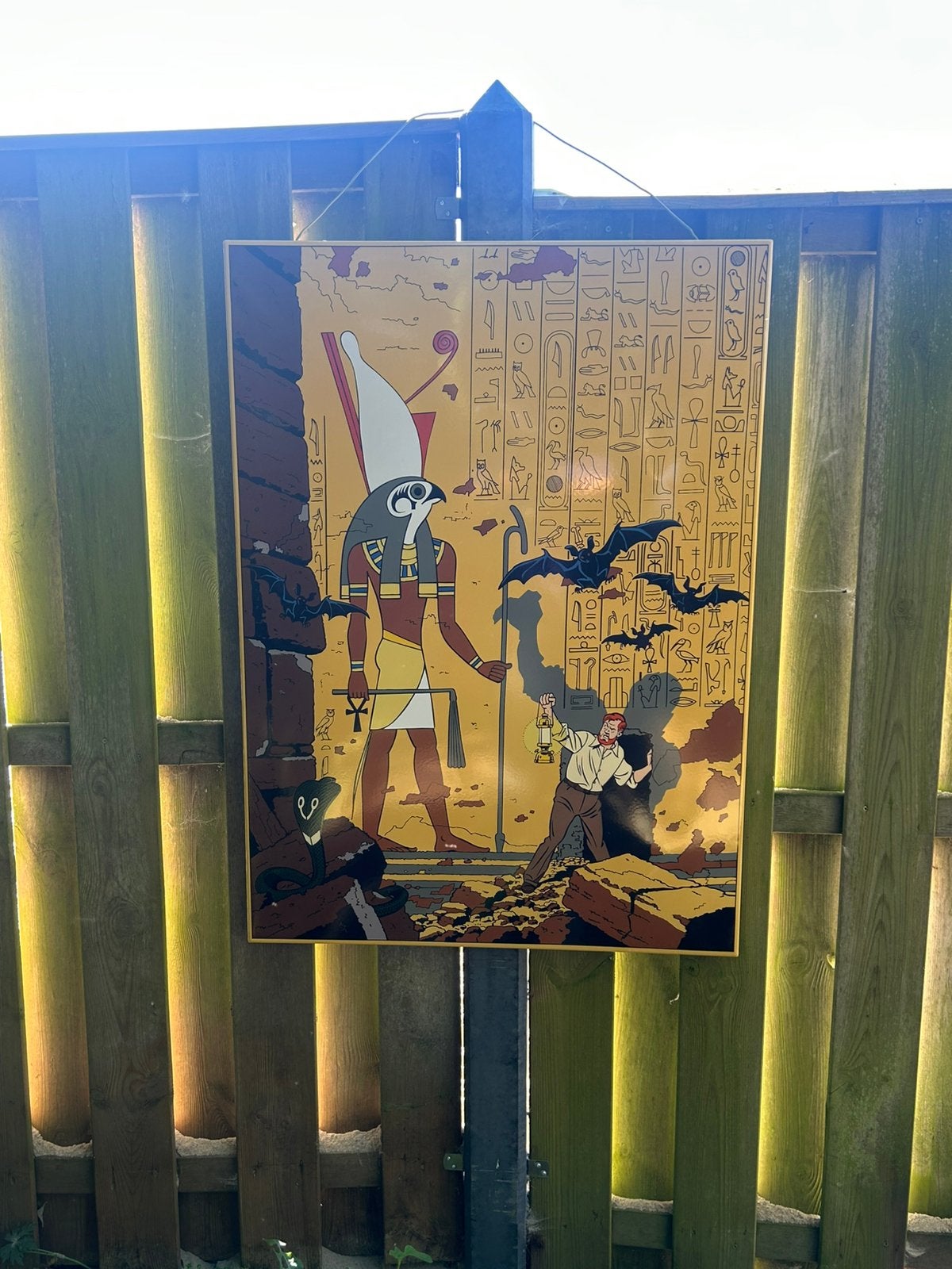 Blake Blake & mortimer - emaillerie belge 2006 107x75cm, Ophalen