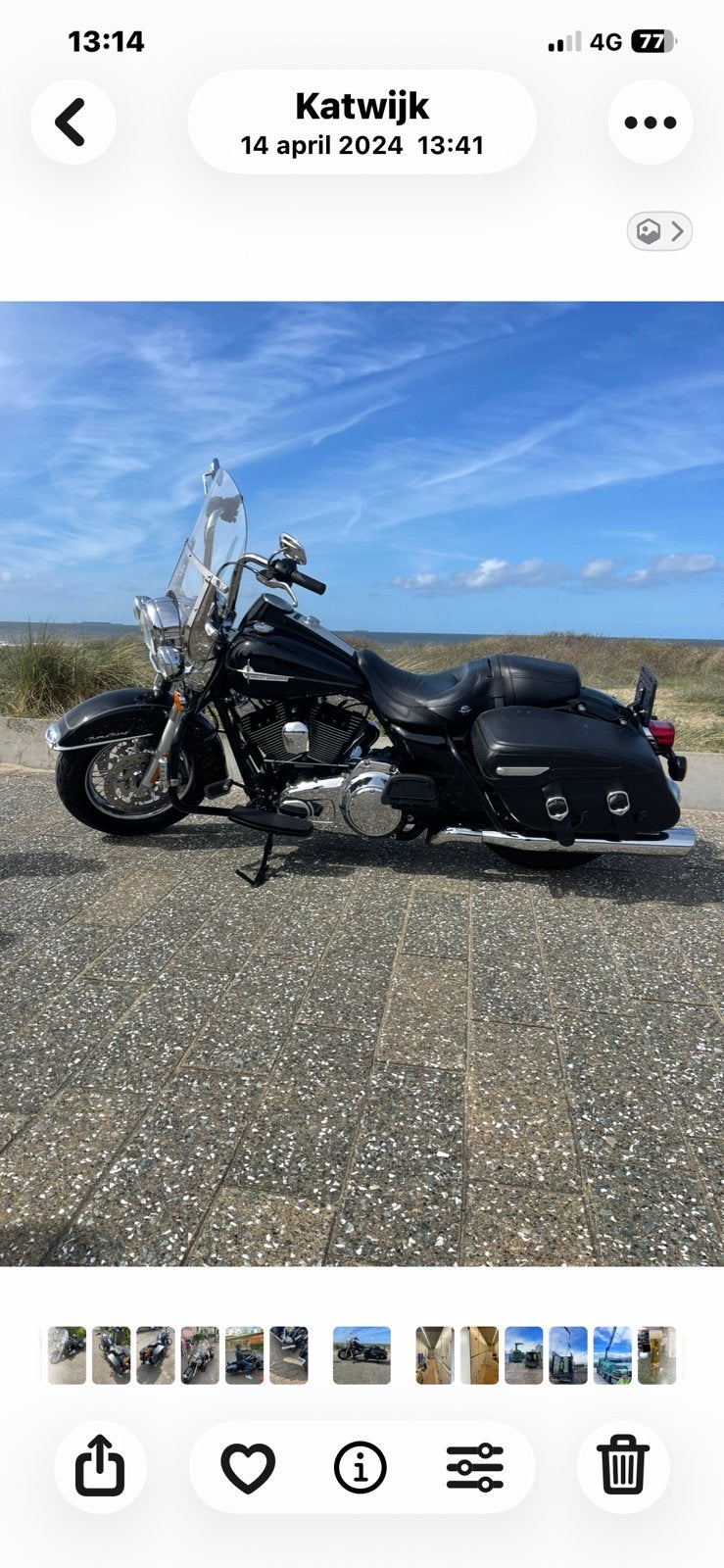 Te Koop. Harley Davidson FLHRC Road King Classic 2010, Motoren, Particulier, Toermotor