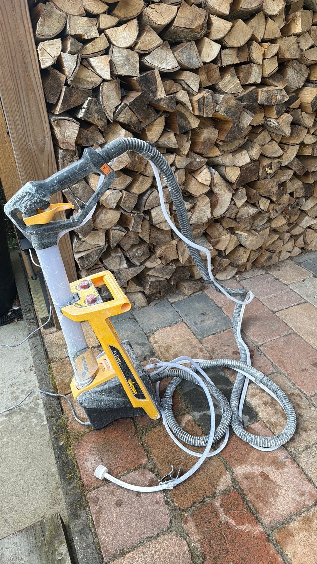Te koop Wagner W950 Flexio spuitmachine, Doe-het-zelf en Verbouw, Schildersmaterialen, Ophalen of Verzenden, Gebruikt, Verfspuit of Verfpomp