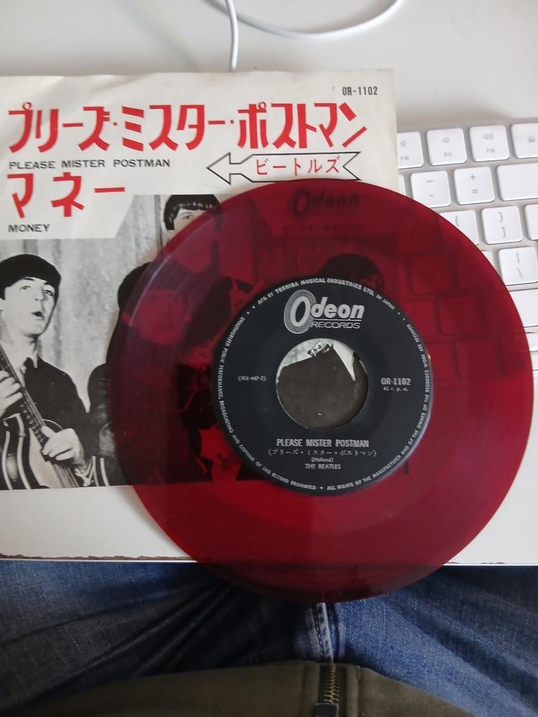 The Beatles - Please Mister Postman / Money (Rode Single), Fotohoes, 7 inch, Single, Ophalen of Verzenden