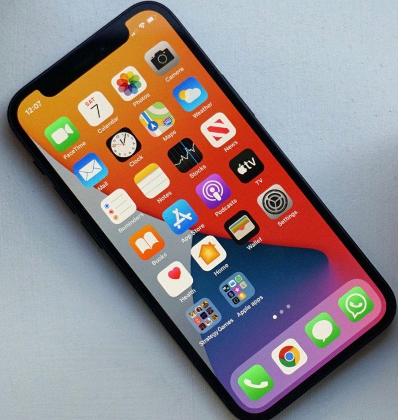 Iphone 12 mini, IPhone 12 Mini, Zwart, Ophalen of Verzenden, Zo goed als nieuw