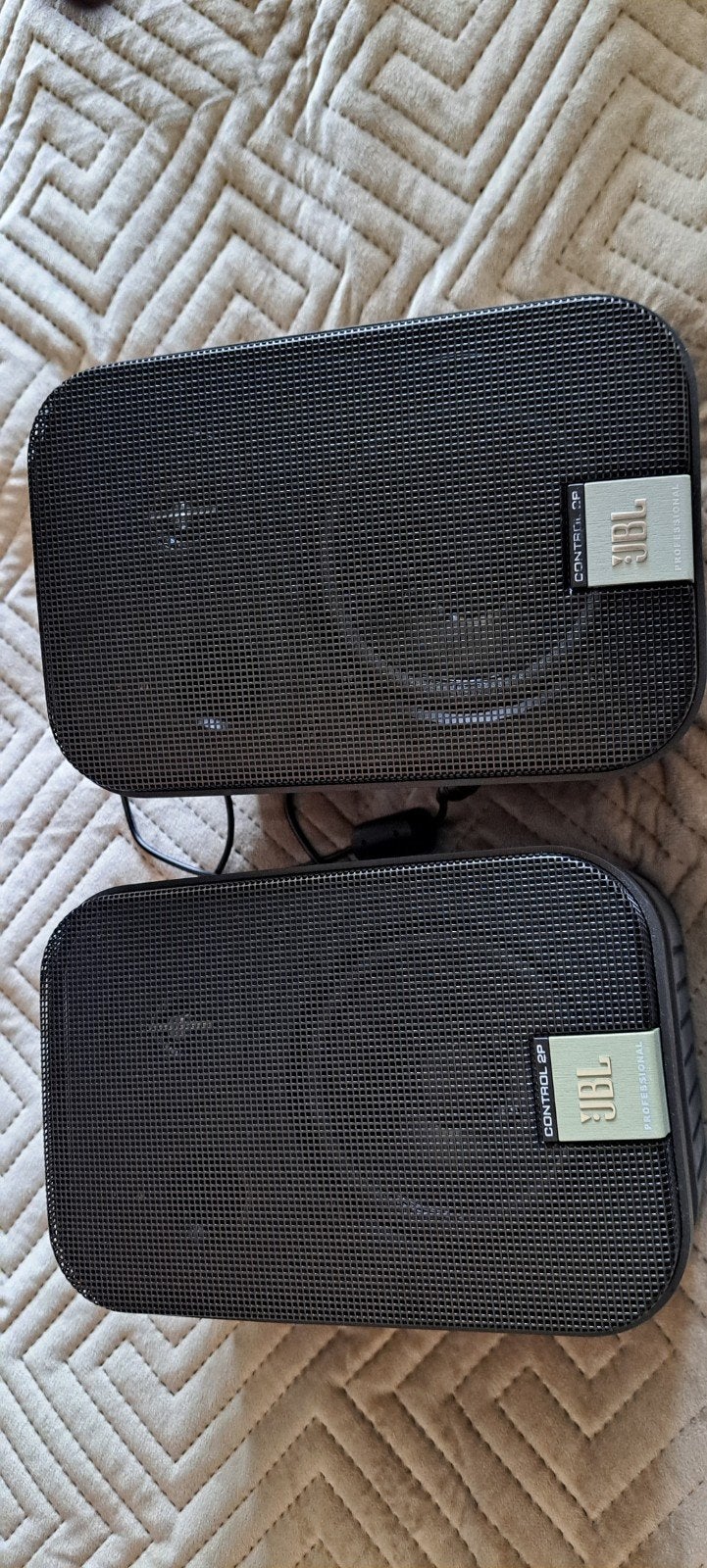 JBL Control 2P actieve speakerset, Gebruikt, JBL, Ophalen of Verzenden, Minder dan 60 watt