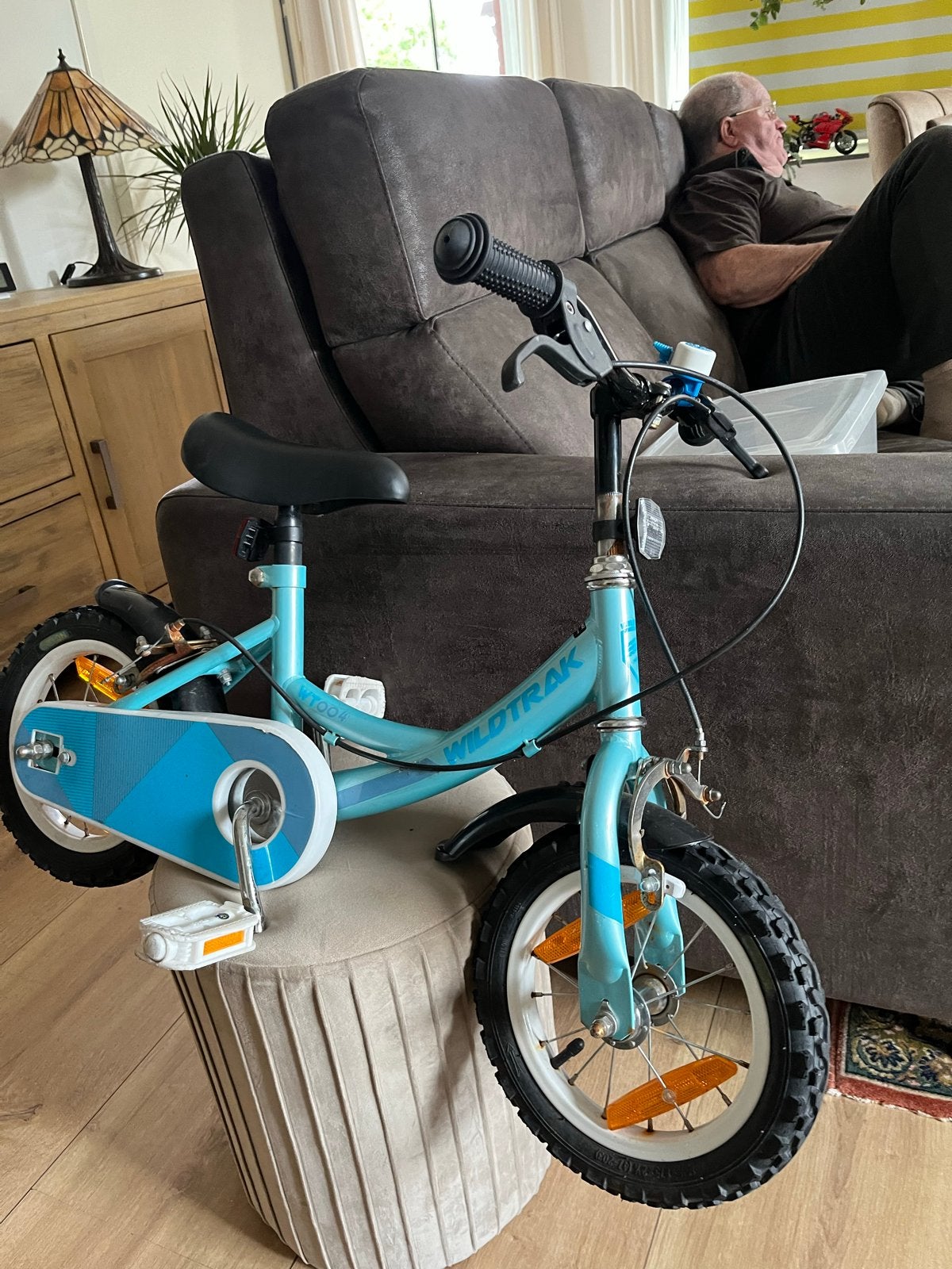 Wildtrak kinderfiets 16 inch - Zo goed als nieuw, Ophalen of Verzenden, Zo goed als nieuw, Velgrem, 16 tot 20 inch