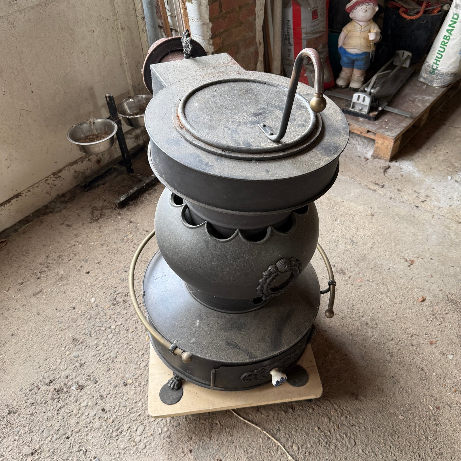 Weldor Houtkachel 10,5kW, Ophalen of Verzenden, Zo goed als nieuw, Hout, Houtkachel