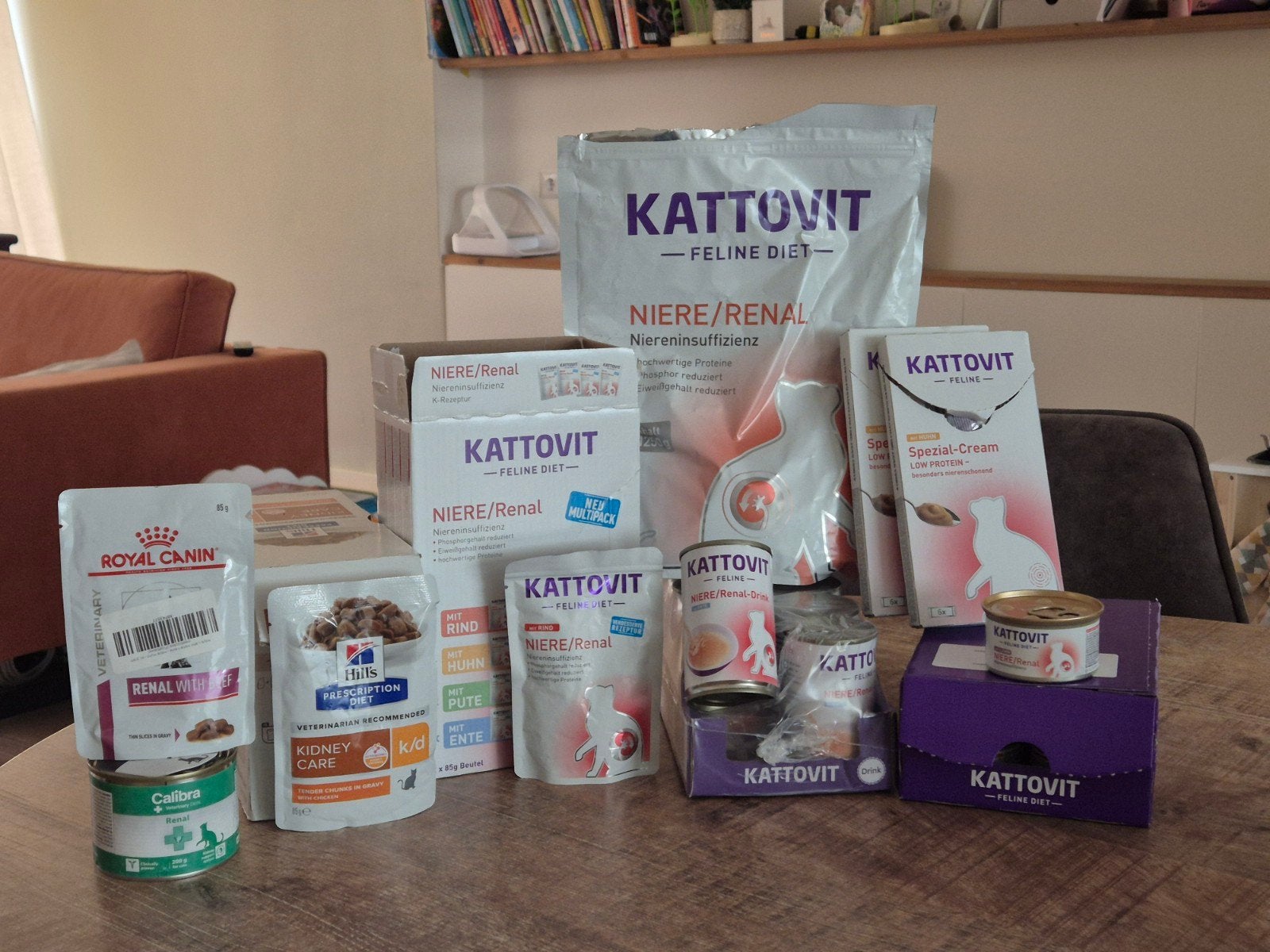 Compleet nier/renal dieet katten (Hill's, Kattovit, Royal Ca, Ophalen of Verzenden, Nieuw