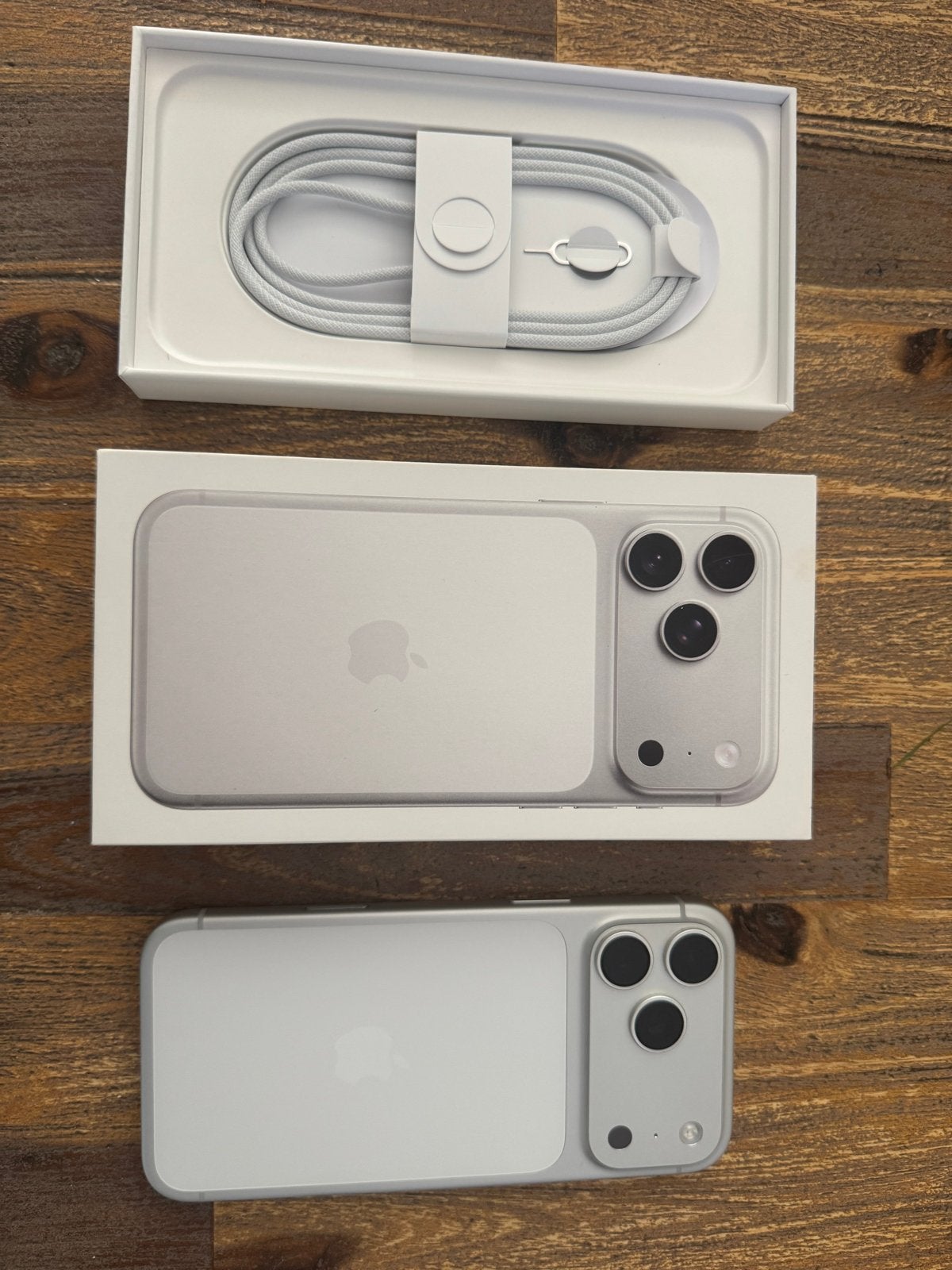 Apple iPhone 17 Pro Max 256GB Zilver - Zo goed als nieuw, Overige modellen, Zo goed als nieuw, Zonder simlock, Zilver