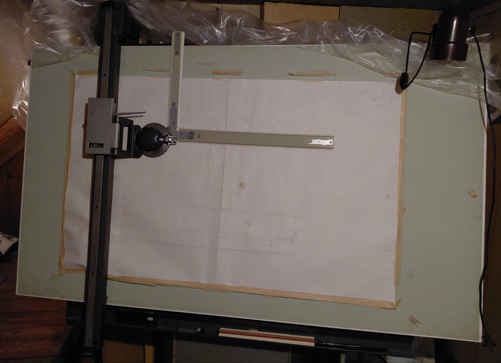 Tekentafel, Ophalen, Gebruikt, Minder dan 130 cm