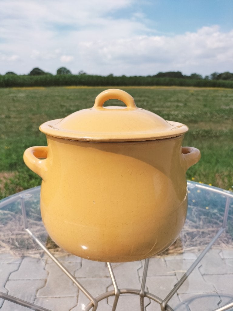 18cm Vintage Ovenpot Coop Stov Albisola Italy, Antiek en Kunst, Antiek | Keramiek en Aardewerk, Ophalen of Verzenden
