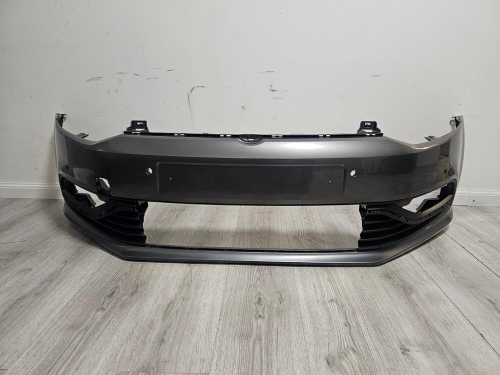 VW Polo 6C origineel voorbumper 4xPDC, Auto-onderdelen, Carrosserie en Plaatwerk, Ophalen of Verzenden, Bumper