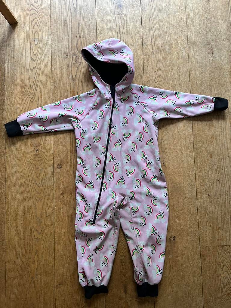 Ielm softshell buitenpak 116, Kinderen en Baby's, Kinderkleding | Maat 116, Ophalen of Verzenden, Gebruikt, Jongen of Meisje, Overige typen
