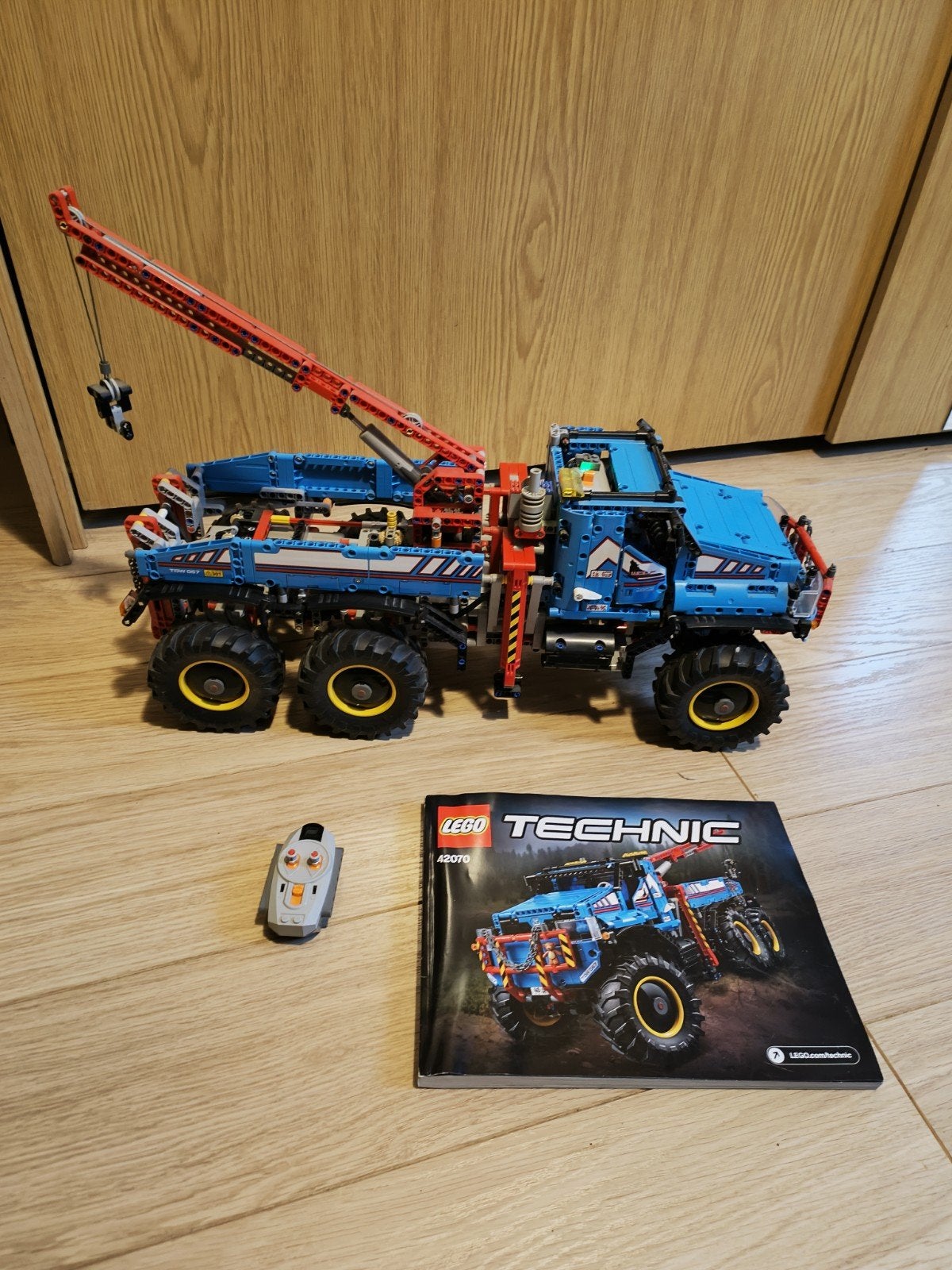 lego technic 42070, Ophalen, Lego, Zo goed als nieuw, Technic