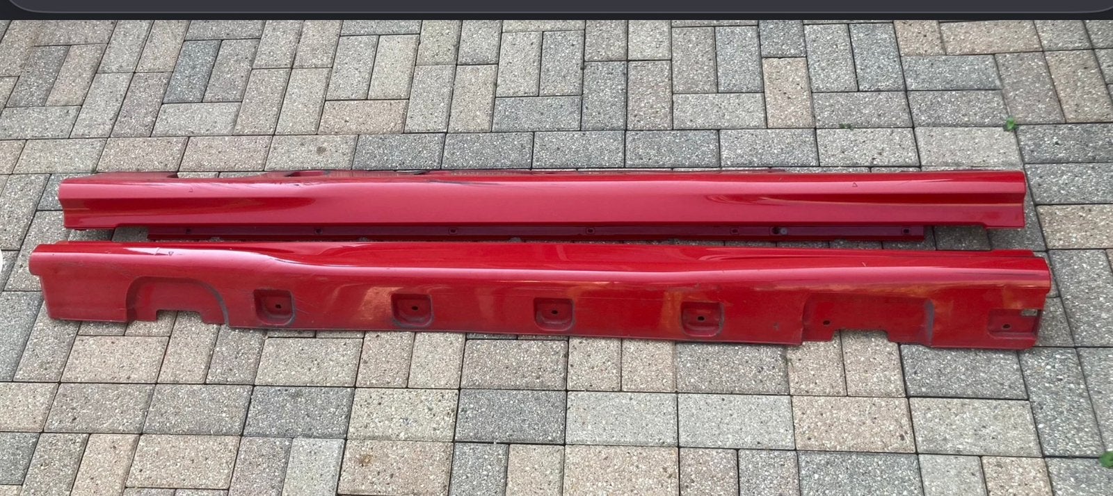 Saab aero side skirts, Ophalen, Gebruikt, Voor, Bumper