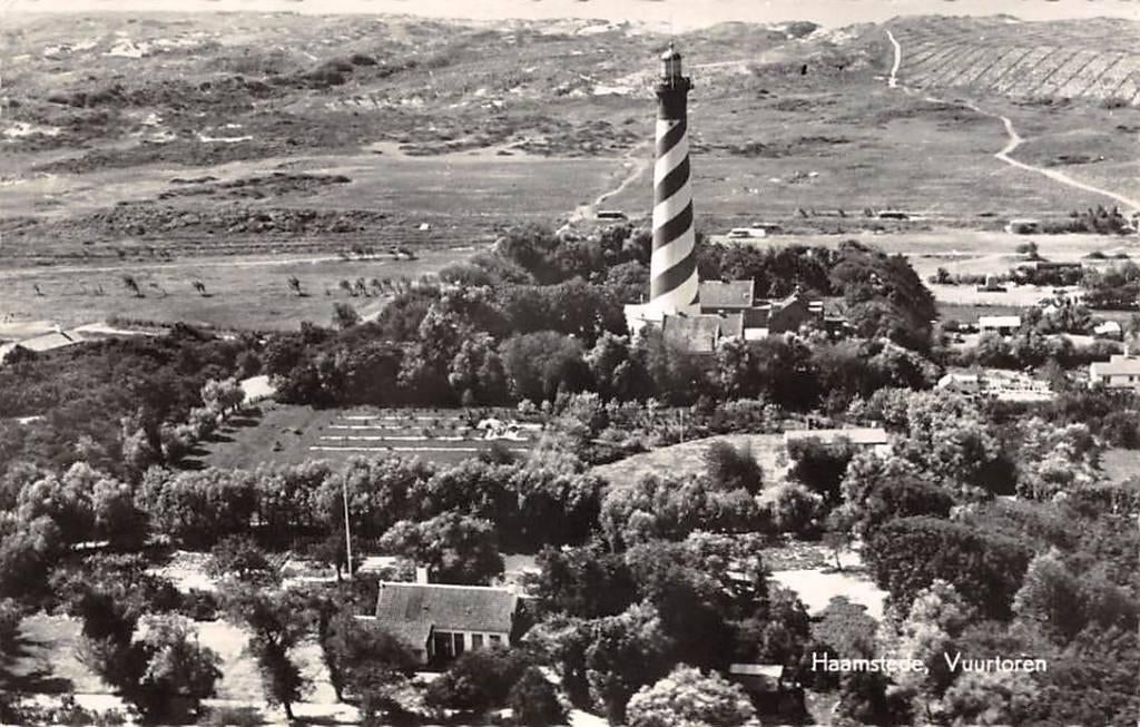 Burgh - Haamstede Vuurtoren 1962 Zeeland, Verzamelen, Ansichtkaarten | Nederland, Verzenden, Voor 1920, Gelopen, Zeeland
