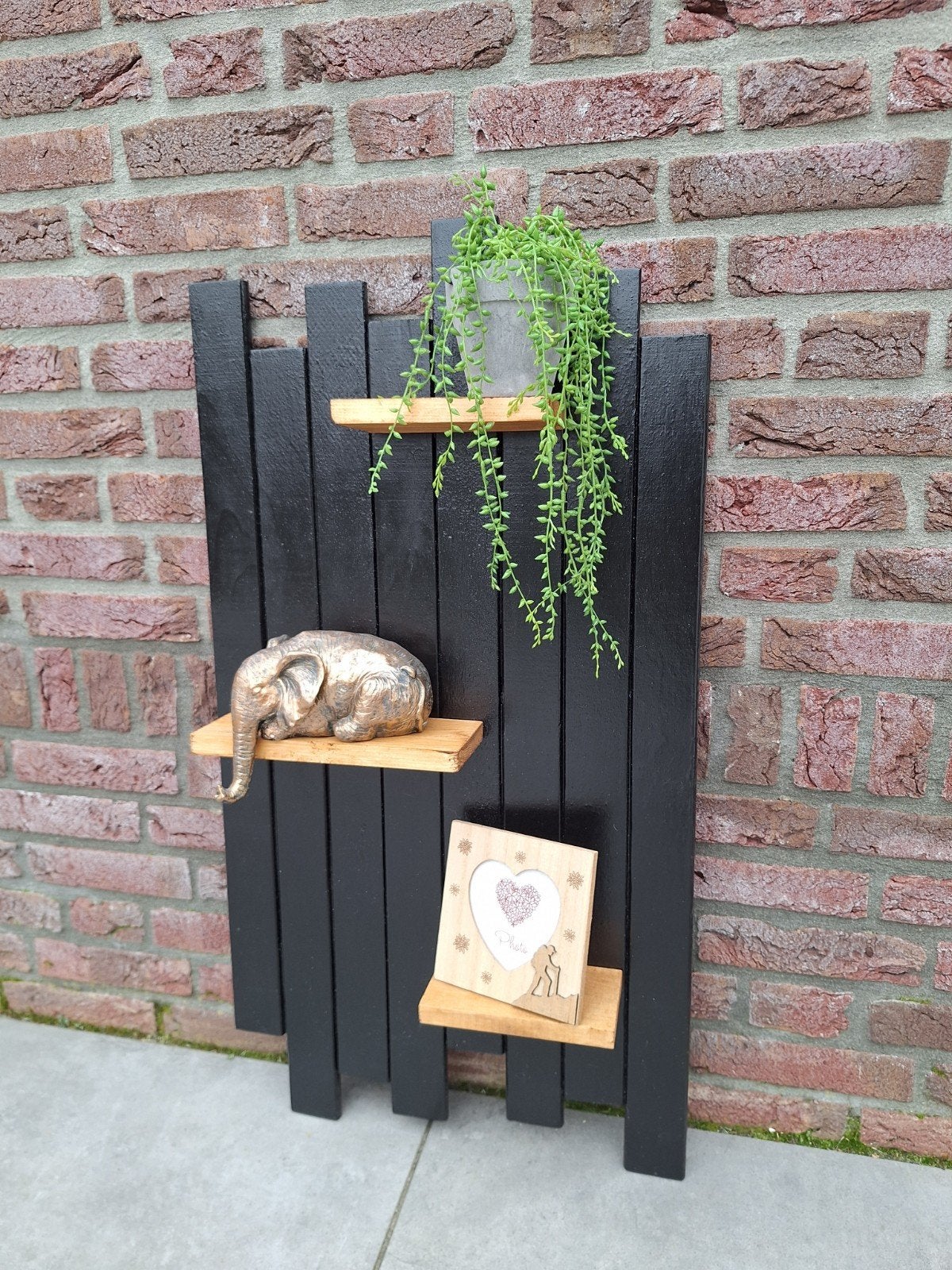 Wanddecoratie, muurdecoratie, decoratieplank 87x46x13 LxBxH, Huis en Inrichting, Woonaccessoires | Wanddecoraties, Ophalen, Industrieel
