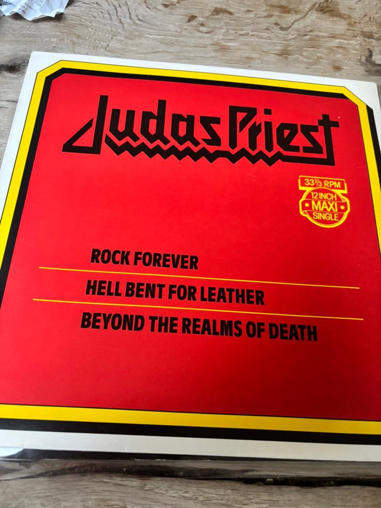 Judas priest 12” maxi 1981 nm, Ophalen of Verzenden, Zo goed als nieuw
