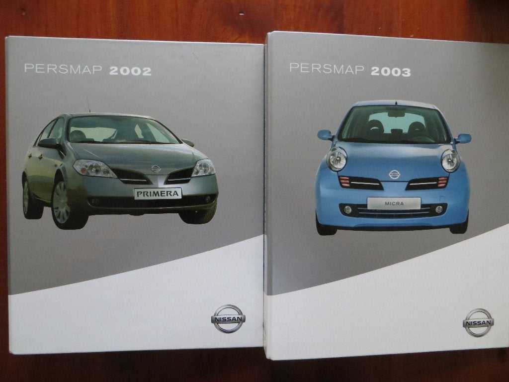 4-rings map: Nissan met afbeelding van Primera of Micra, Ophalen of Verzenden, Nieuw, Nissan
