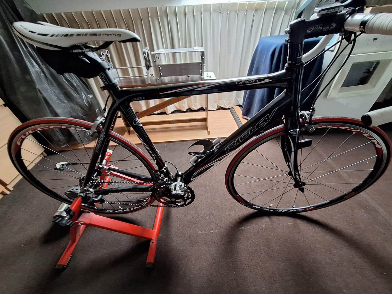 Ridley Orion Carbon racefiets, Ophalen, Zo goed als nieuw, Meer dan 20 versnellingen, Overige merken