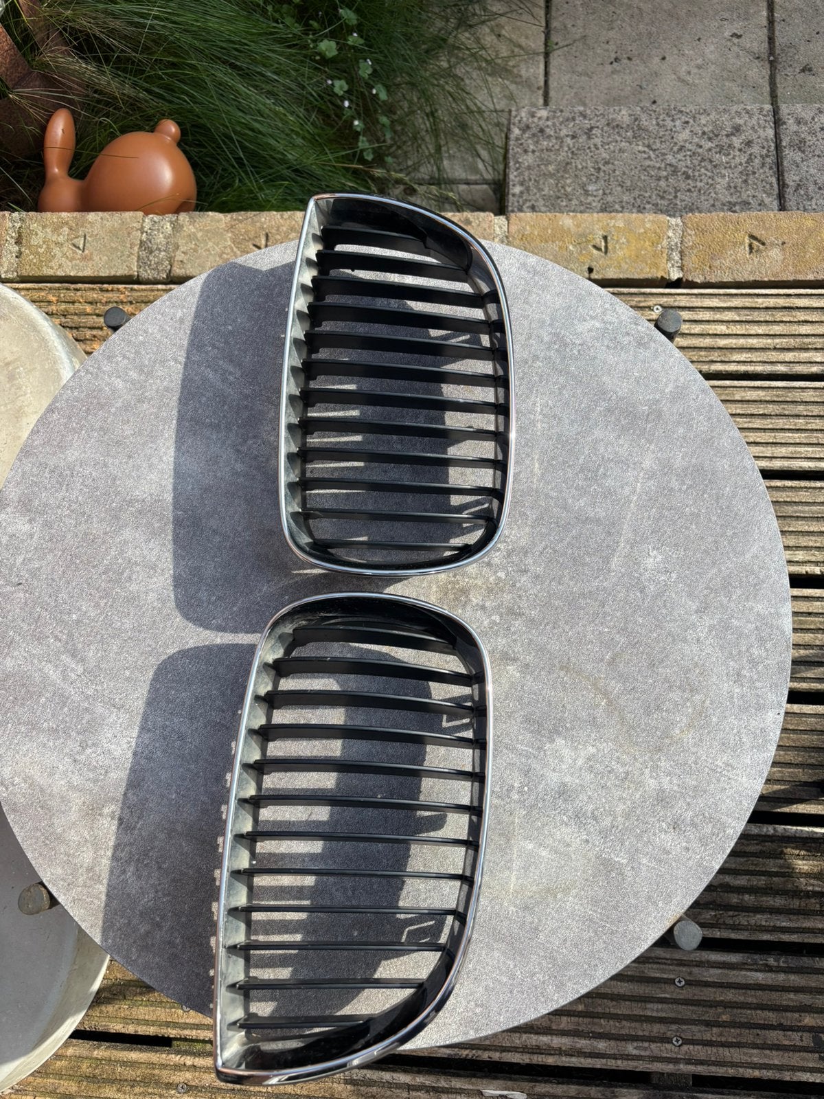 Bmw E87 Grillset/Nieren, Gebruikt, Voor, Ophalen of Verzenden, Bumper