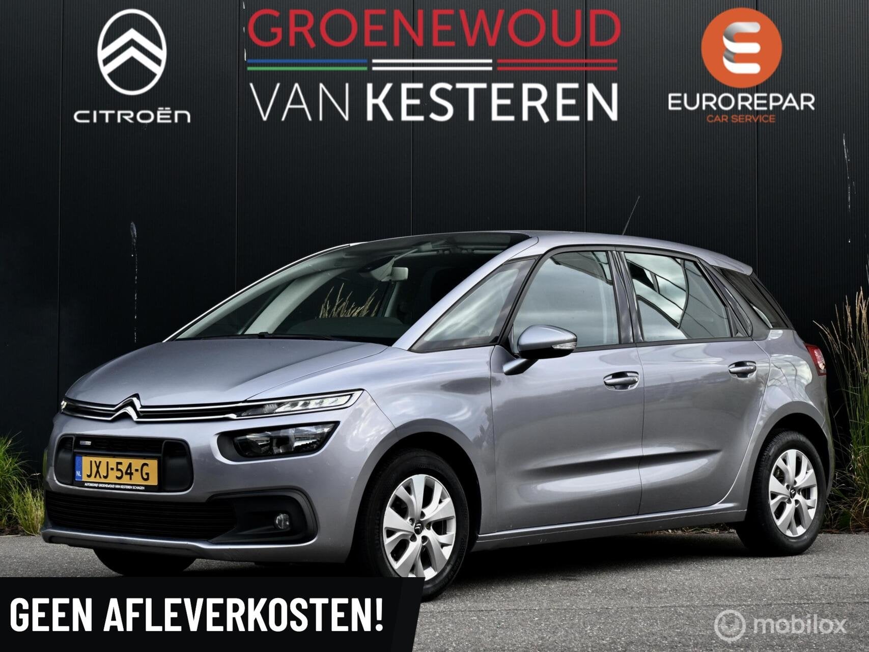 Citroen C4 Picasso 130pk Feel | Airco | Parkeersensoren |, Auto's, Voorwielaandrijving, 12 maanden, Stof, Gebruikt
