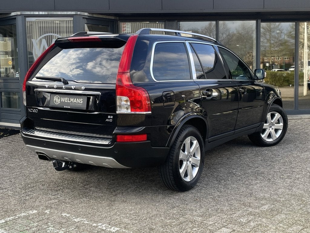 Volvo XC90 3.2 AWD Executive 7p Schuifdak l Carplay l Trekha, Auto's, Volvo, Gebruikt, Zwart, 7 stoelen, Zwart
