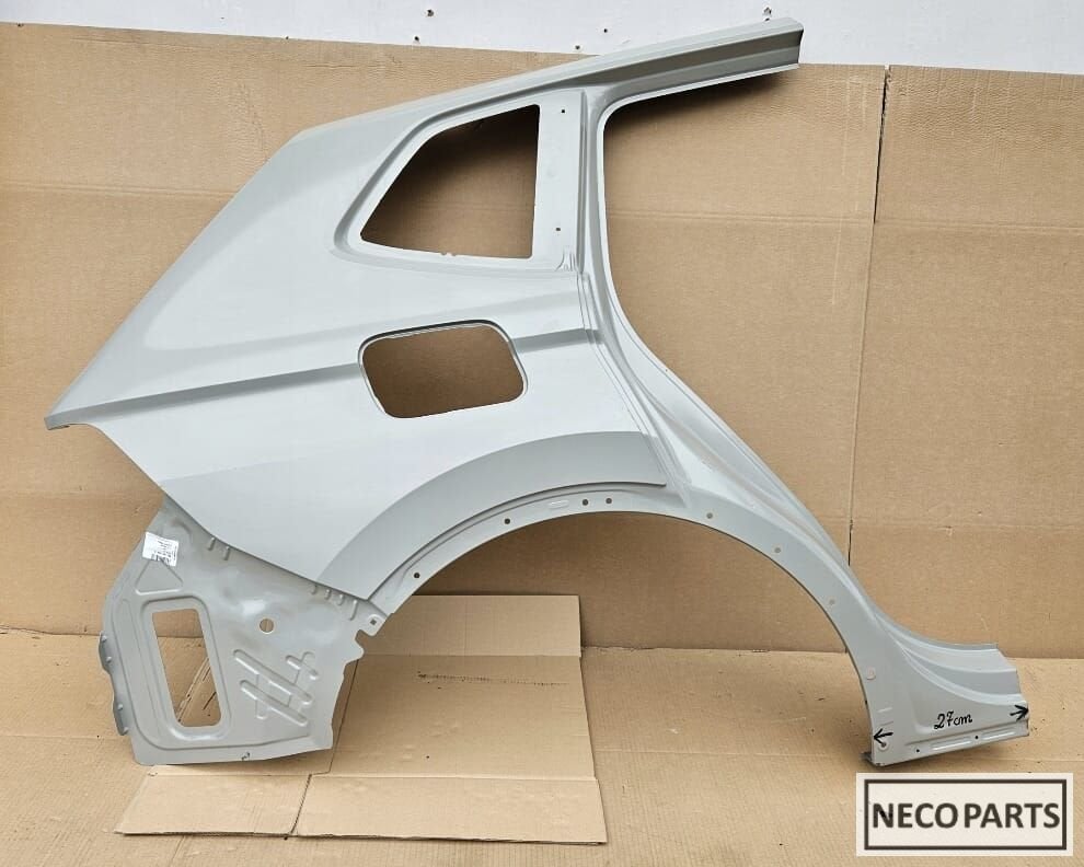VW TIGUAN ALLSPACE 5N SCHERM ACHTERSCHERM SNIJDEEL ORIGINEEL, Auto-onderdelen, Carrosserie en Plaatwerk, Gebruikt, Volkswagen