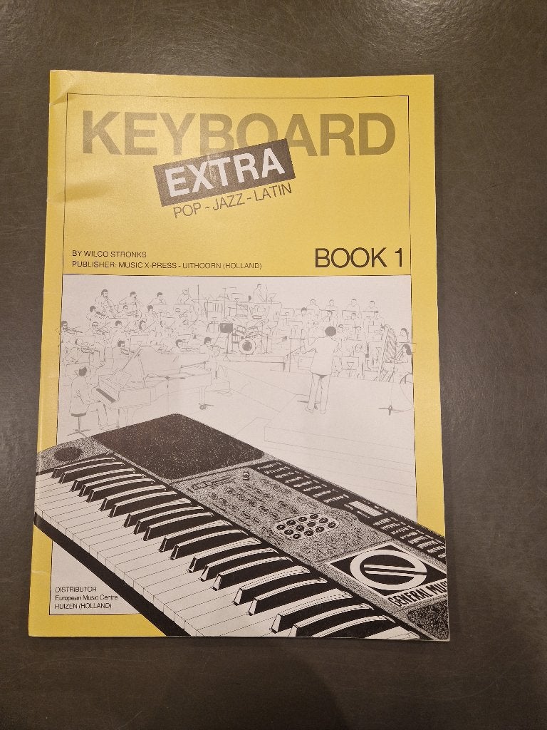 Keyboard extra book 1, Les of Cursus, Nieuw, Ophalen of Verzenden, Keyboard