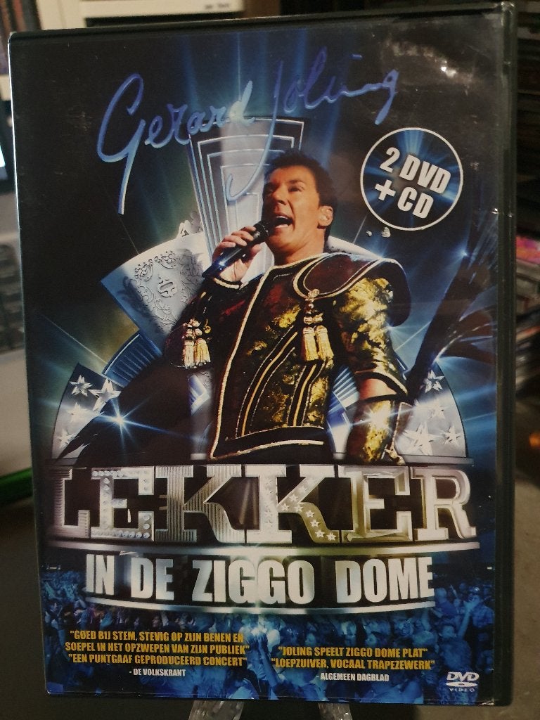 Gerard Joling lekker in de ziggo dome 2dvd+cd boxset, Alle leeftijden, Ophalen, Zo goed als nieuw