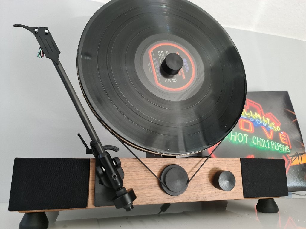 Gramovox Classic Vertical Turntable Plattenspieler, Verzenden, Nieuw, Platenspeler, Overige merken