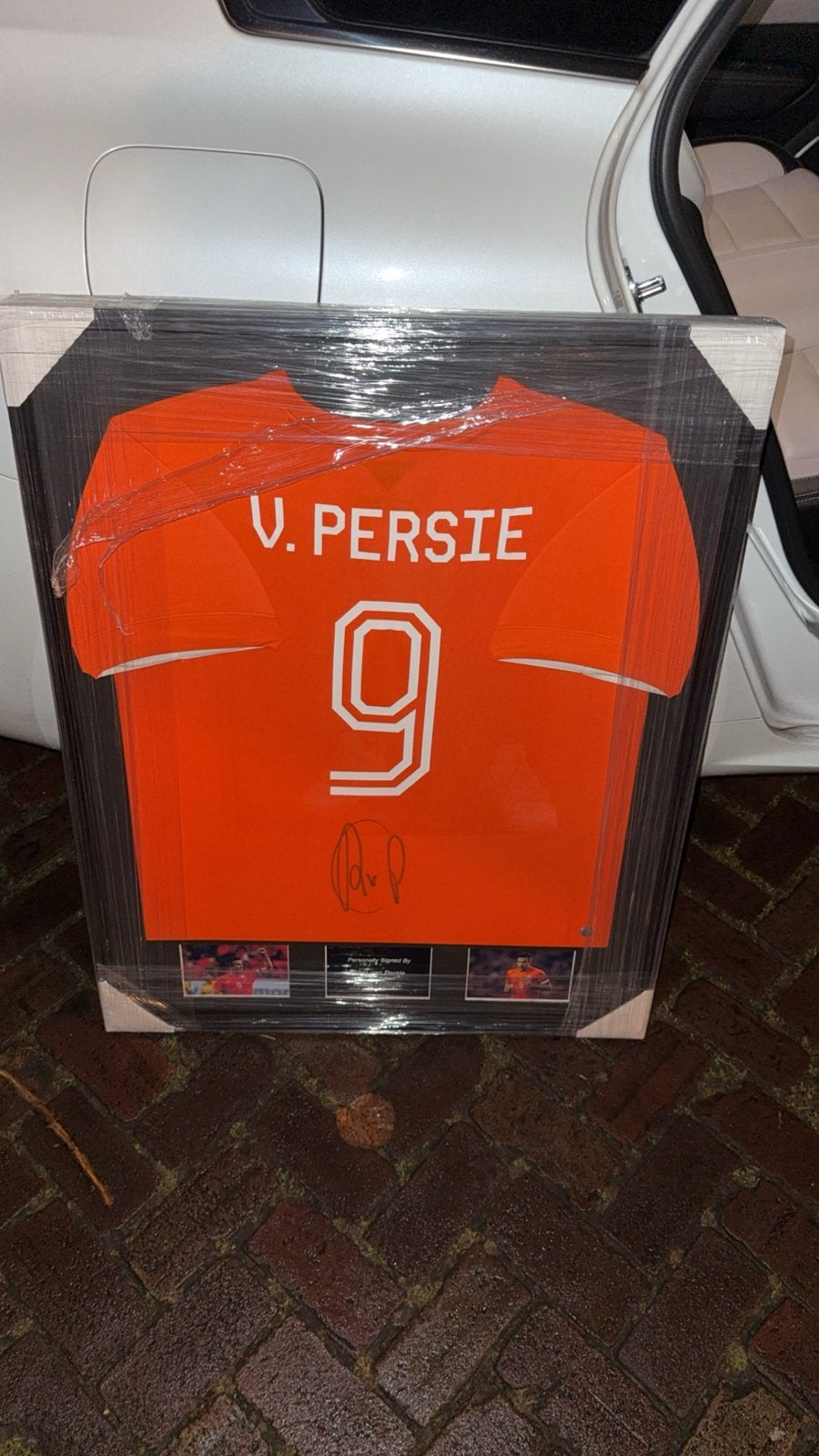 Gesigneerd nederlands elftal shirt robin van persie, Ophalen of Verzenden, Nieuw, Overige binnenlandse clubs, Shirt