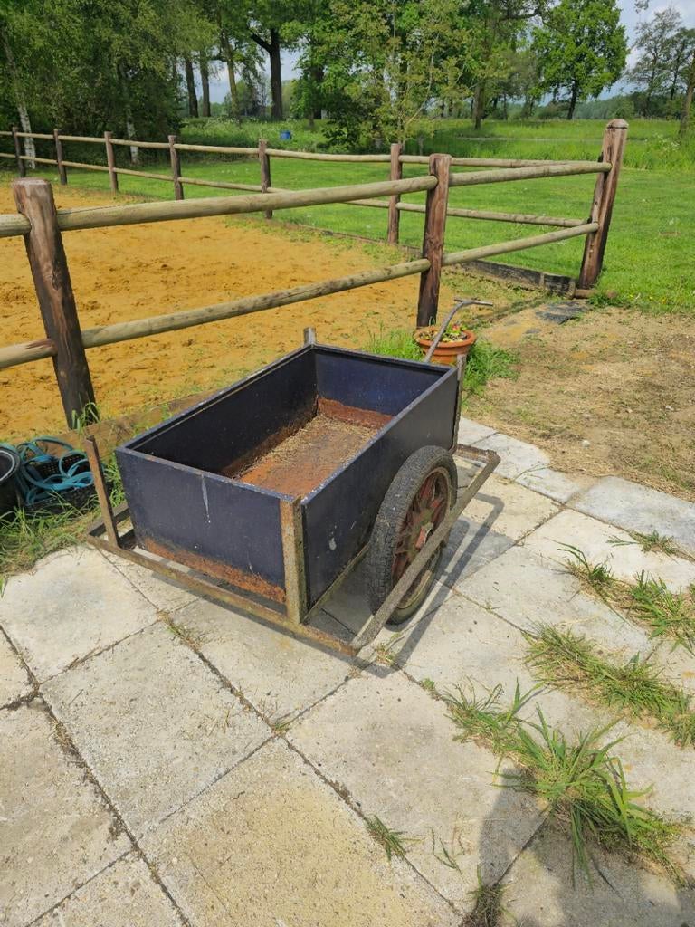 Aanhanger quad of zitmaaier, Ophalen of Verzenden, Gebruikt, Overige typen, 80 kg of meer