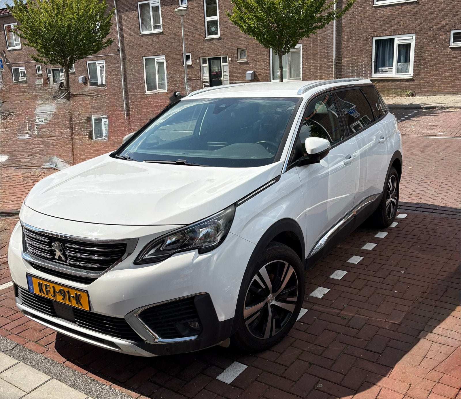 Peugeot 5008 1.6 E-THP 165 PK GT Line | EAT6 | 2017 | Wit, 1350 kg, 164 pk, 1340 kg, 4 cilinders