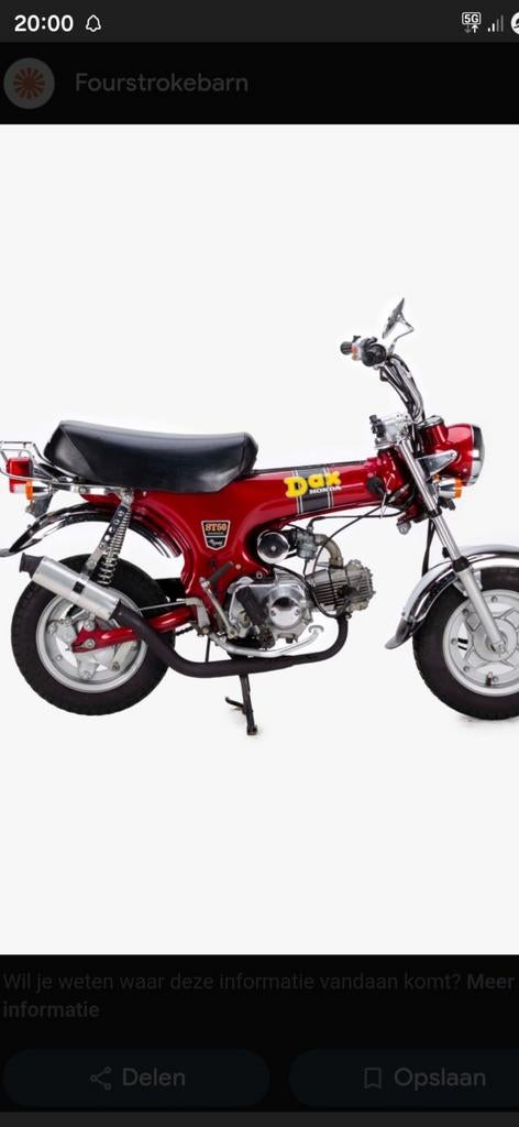 Gezocht opknapper, Fietsen en Brommers, Brommers | Honda, Ophalen
