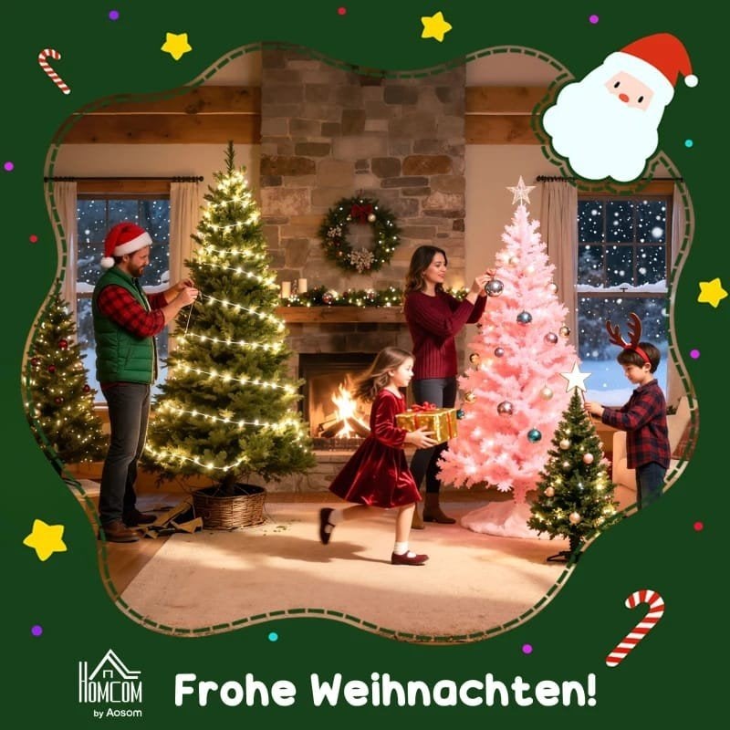 kunst kerstboom 180 cm, Ophalen of Verzenden, Nieuw