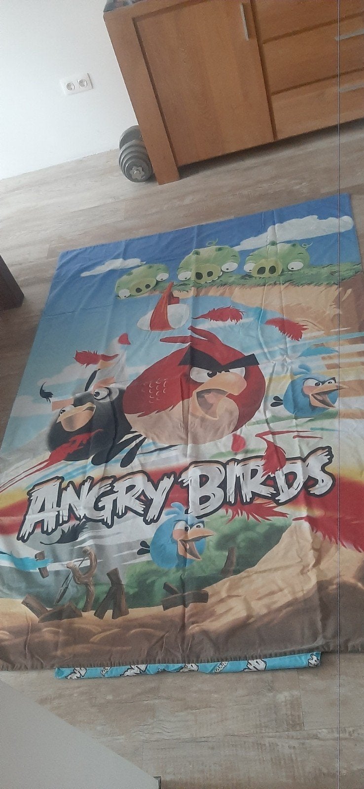 Dekbed angry birds, Ophalen, Gebruikt, Overige merken, Jongetje of Meisje