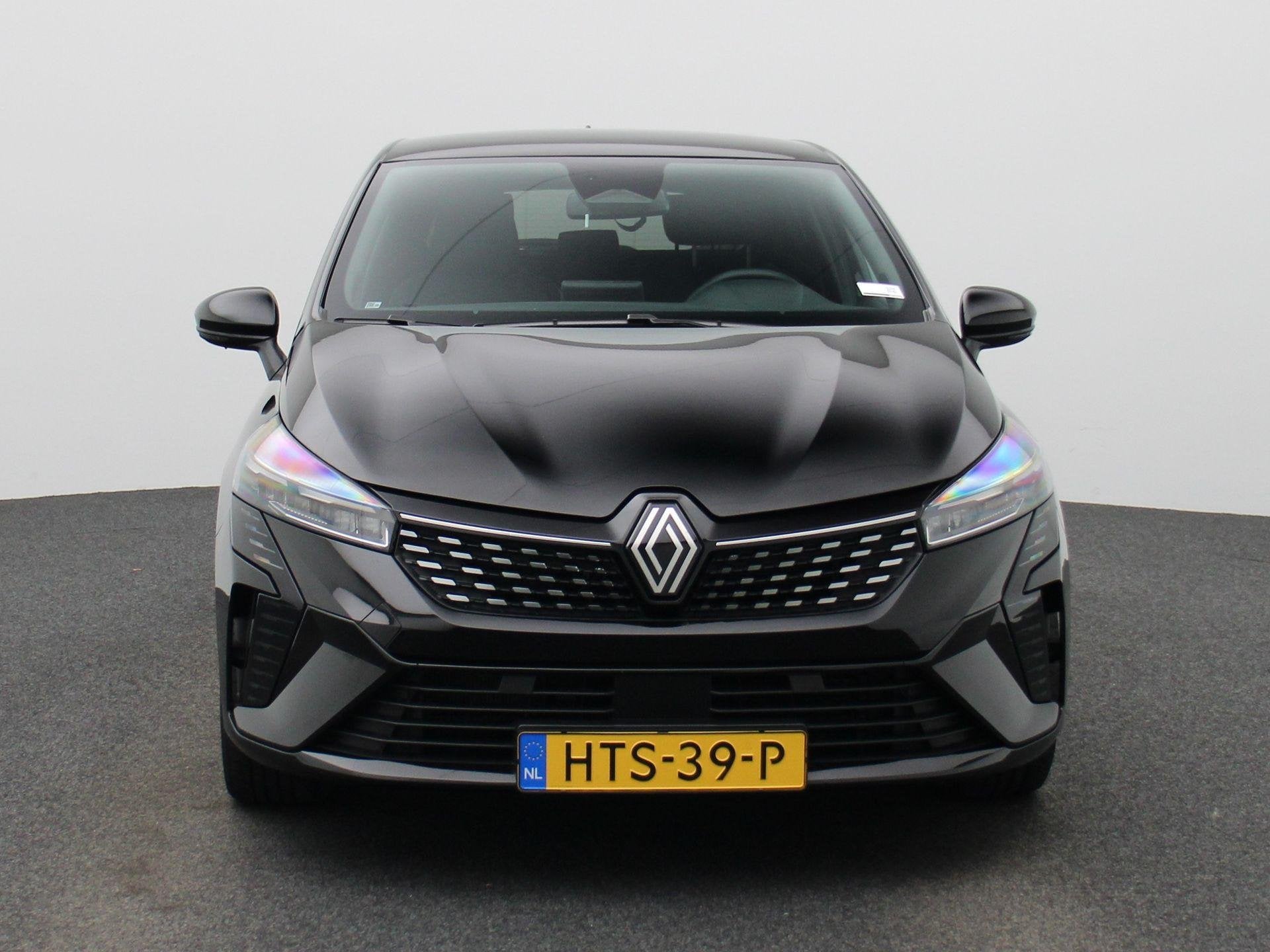 Renault Clio 1.6 E-Tech Full Hybrid 145 techno | Navigatie 9, Auto's, Euro 6, Leder en Stof, Zwart, Origineel Nederlands
