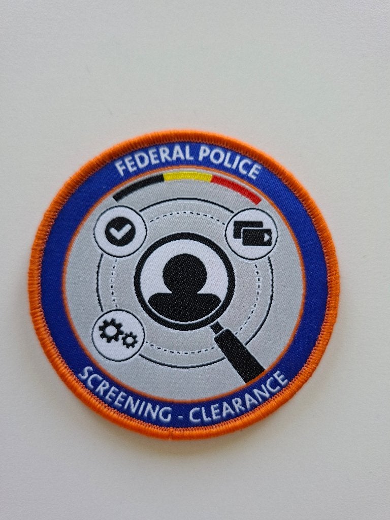 Politie patch, Verzenden, Overige soorten, Overige gebieden, Embleem of Badge