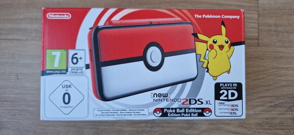Nintendo 2DS XL Pokémon Poké Ball Edition (Glodnieuw), Spelcomputers en Games, Spelcomputers | Nintendo 2DS en 3DS, Ophalen, Nieuw