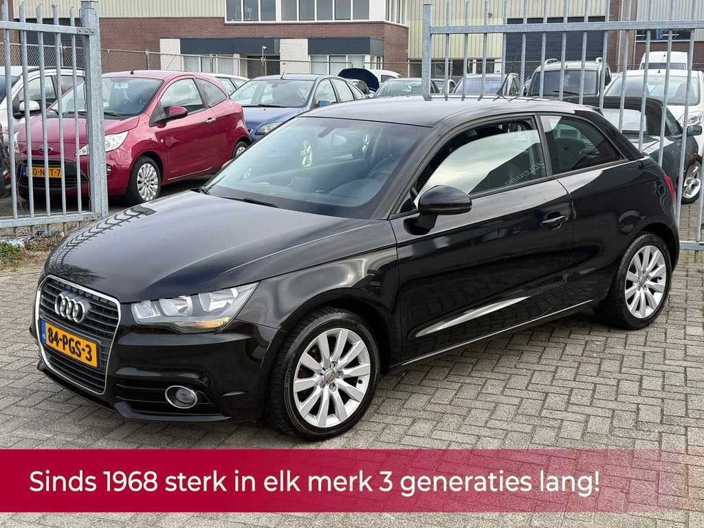 Audi A1 1.2 TFSI Ambition Pro Line Business! NL AUTO NAP! NA, Auto's, Audi, Voorwielaandrijving, Euro 5, 86 pk, Zwart